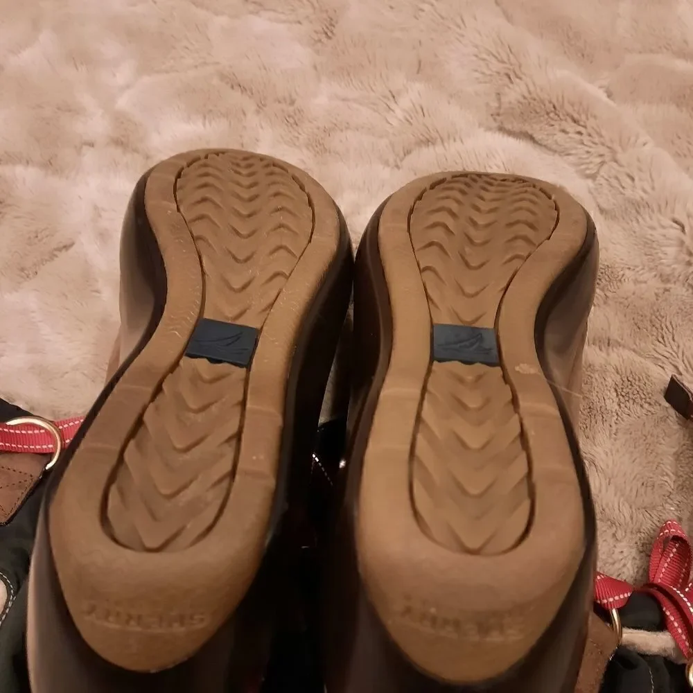 Sperry Leather Shearling Boots